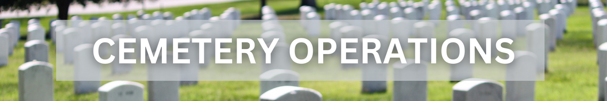 CEMETERY OPERATIONS
