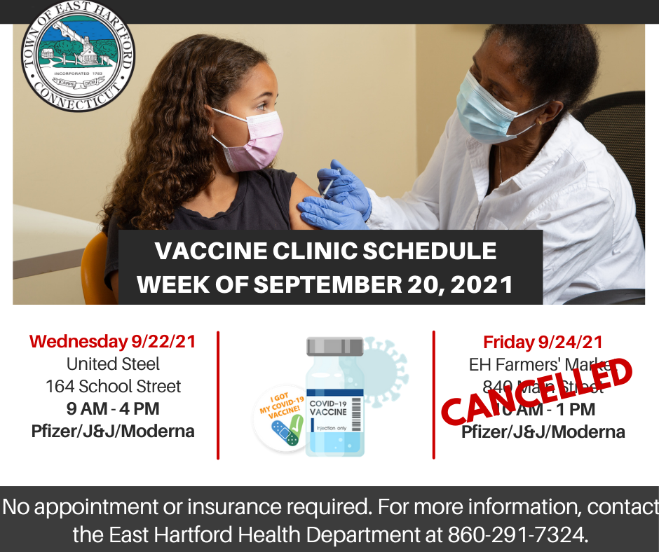 vaccine clinic schedule