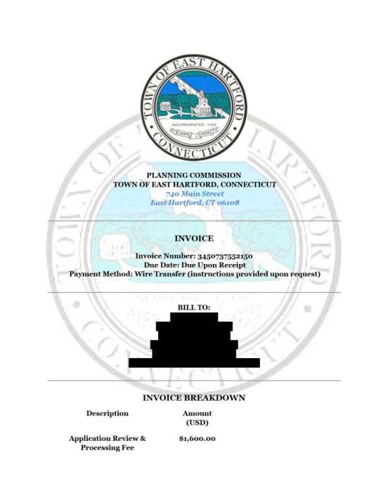 fraudulent invoice