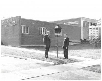 East Hartford Police Station and Town Court circa 1958