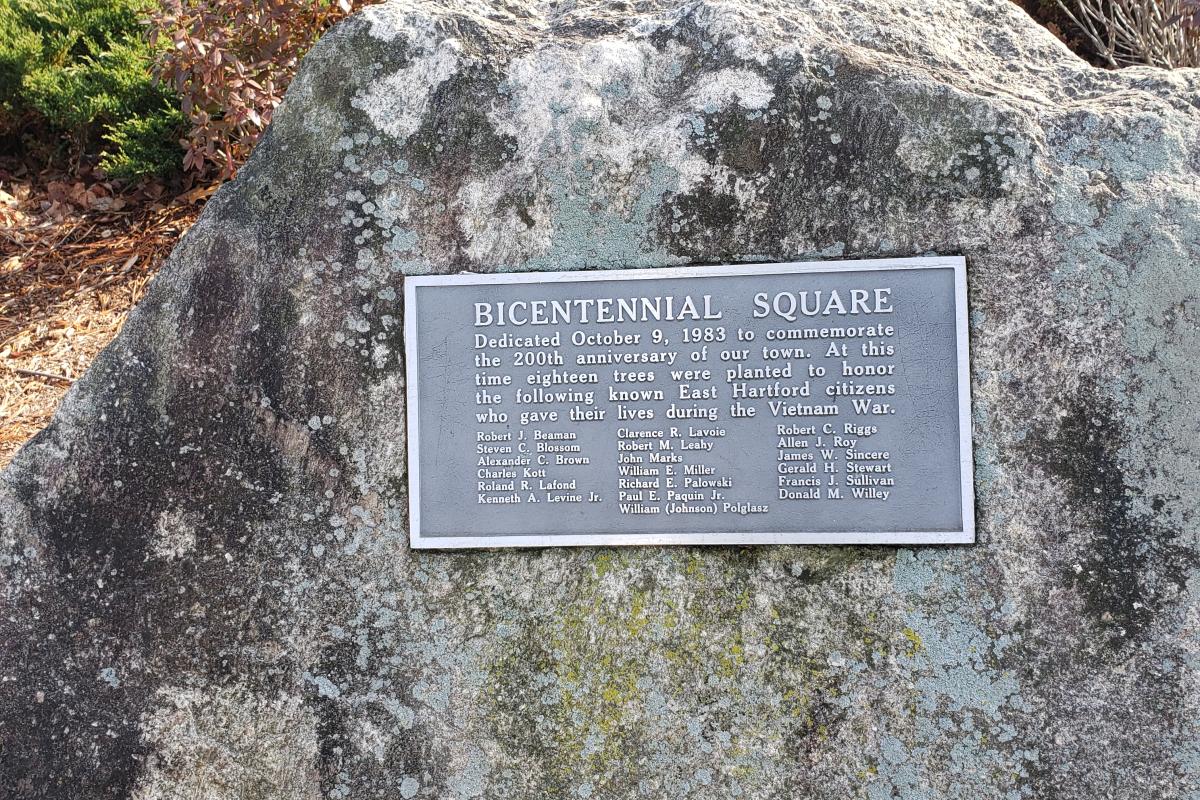Bicentennial Square Plaque