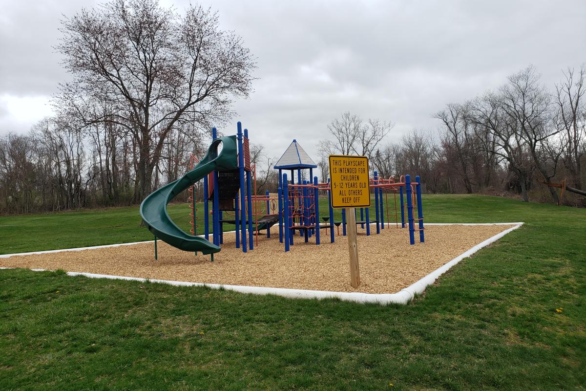 Lions Club prep Playscape for Summer '21