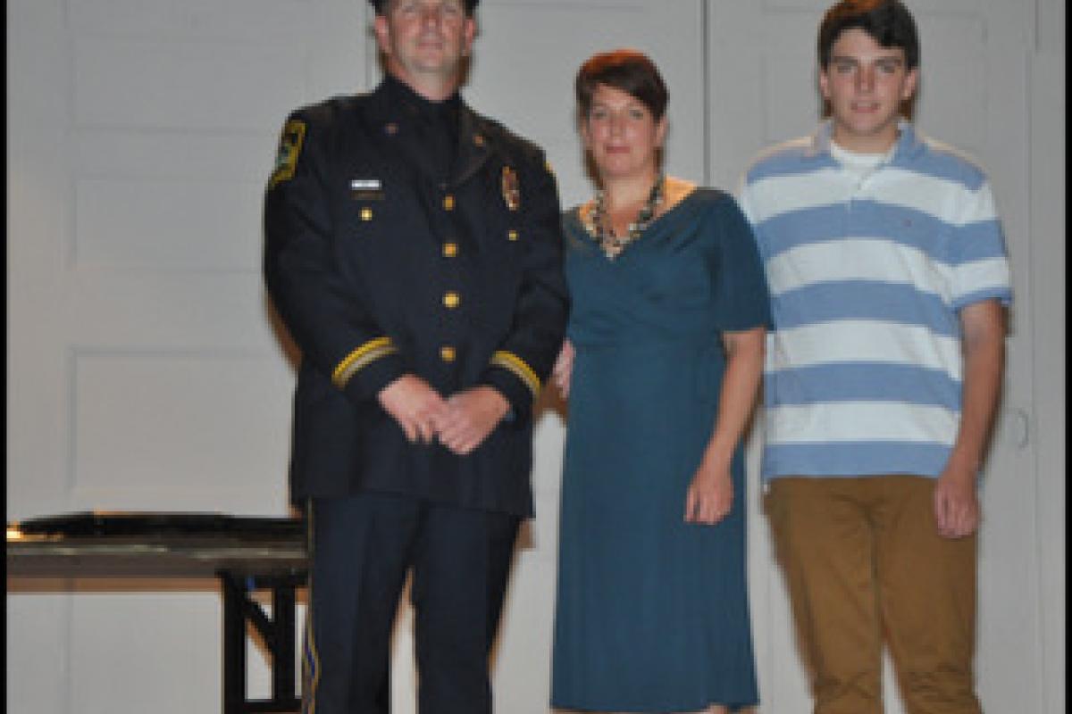 Sergeant Dan Caruso and Family