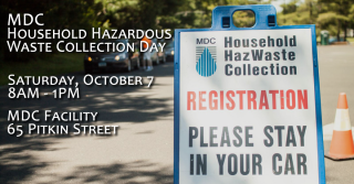 Hazardous Waste Collection - October 7, 2017 - 8AM - 1PM
