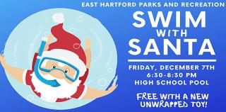 East Hartford Swim with Santa