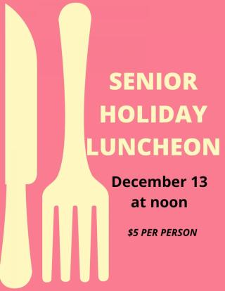 senior luncheon