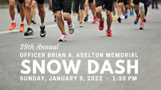 Officer Brian A. Aselton Memorial Snow Dash 5 K Road Race