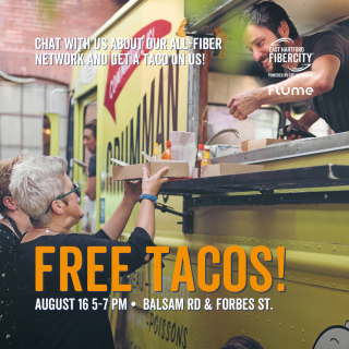 Free Taco Tuesday with East Hartford FiberCity
