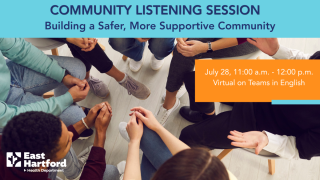 Virtual Community Listening Session (English)