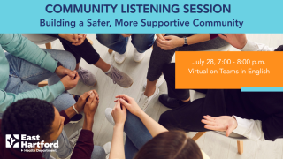 Virtual Community Listening Session (English)