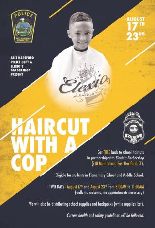 haircut with a cop