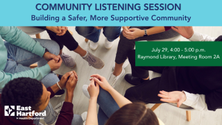Community Listening Session at the Raymond Library