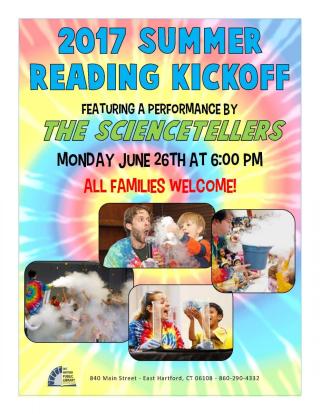 Time for Summer Reading at the East Hartford Public Library!