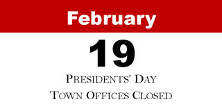 Town of East Hartford Offices Closed for Lincoln’s Birthday and Presidents’ Day