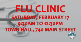 Town of East Hartford to Sponsor Flu Clinic February 17th