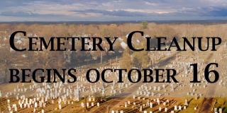 cemetery cleanup