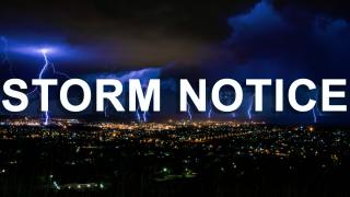 storm notice