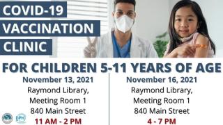 East Hartford COVID Vaccination Clinics for Children