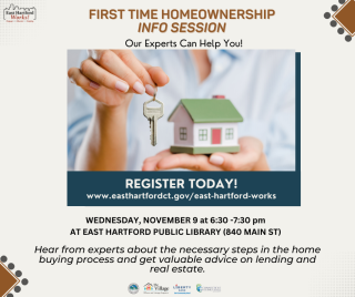First Time Homeownership Info Session  