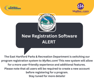 The Town Of East Hartford Parks & Recreation Department To Improve Online Recreation Registration With MyRec.Com