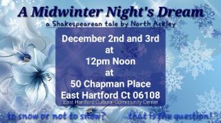 East Hartford Summer Youth Festival Presents - A Midwinter Night's Dream 