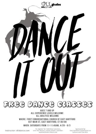 East Hartford Commission on Culture and Fine Arts  Invites You to Take FREE Dance Lessons