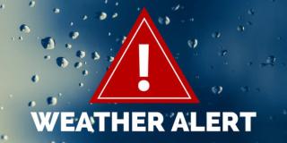 Weather Alert – Showers and Thunderstorms