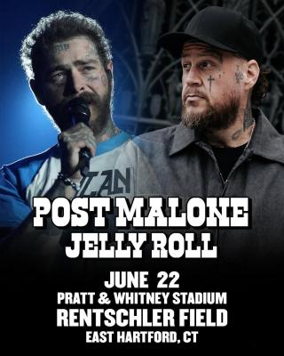 ALERT: Post Malone and Jelly Roll at Rentschler Field 