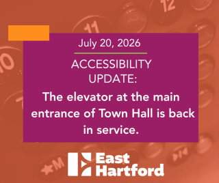 Accessibility Update: Elevator at Town Hall is Back in Service 