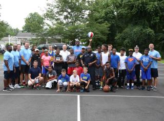 Youth Basketball Group Photo