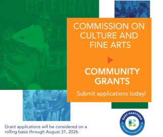 Community Grants Available from the East Hartford Commission on Culture and Fine Arts