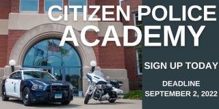 East Hartford Police Department Invites You to Participate in the Citizen Police Academy 