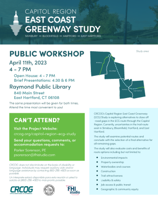 East Coast Greenway Public Workshop