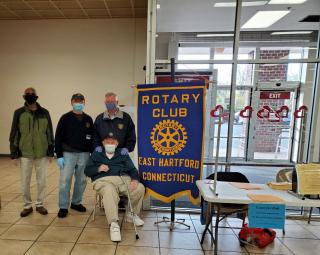 east hartford rotary distributes coats for kids