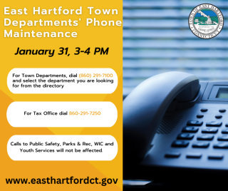 East Hartford Town Departments' Phone Maintenance 