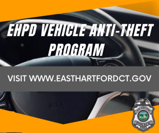East Hartford Police Department Announces Club Anti-Theft Deterrence Program 