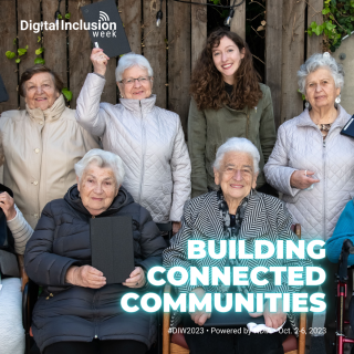 Digital Inclusion Week: Building Connected Communities graphic