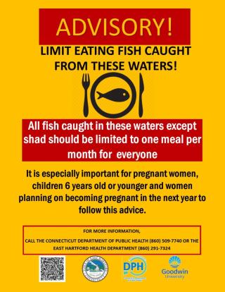 Connecticut Department of Public Health issues consumption advisories for certain fish species in 11 waterbodies in Connecticut
