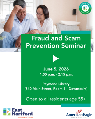 Fraud and Scam Prevention Seminar Open to all residents age 55+