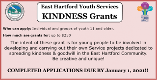 east hartford youth services kindness grant