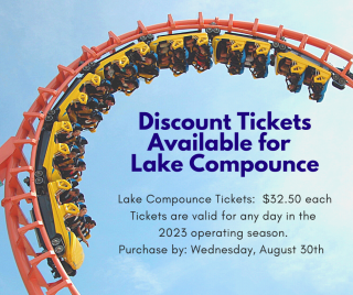 Parks and Recreation Department Offering Discount Tickets for Lake Compounce 