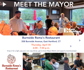 Dinner with the Mayor at Roma's