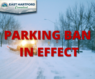 East Hartford Police Department Issues a Parking Ban