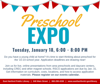 Preschool Expo graphic January 18 at 6:00 PM