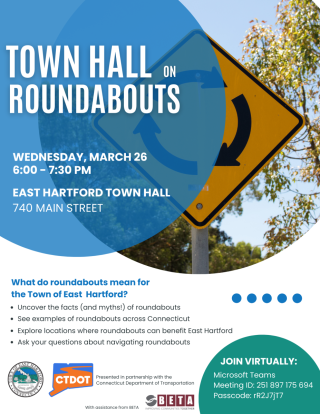 Town of East Hartford Hosts "Roundabout Town Hall"