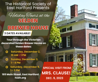 Holiday Tours at the Selden Brewer House