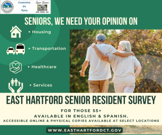 East Hartford Commission on Aging Invites Local Seniors to Complete a Survey 