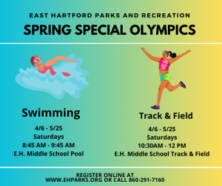 East Hartford Parks and Recreation Spring Special Olympics 