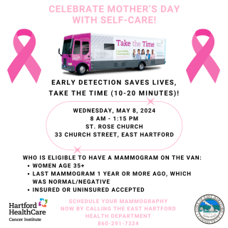 Hartford Healthcare Mobile Mammography Event at St. Rose Church