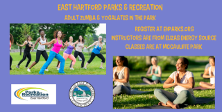 East Hartford Parks and Recreation Offering Summer Adult Classes in the Park 